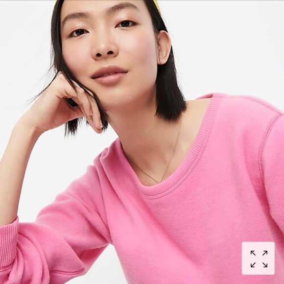 J.Crew Brushed Terry Pullover Sweatshirt NWT - Picture 4 of 4
